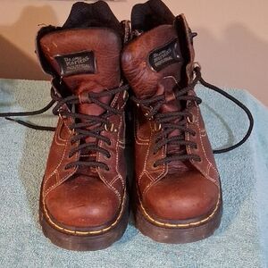 Dr. Martens Vintage Industrial Brown Boots